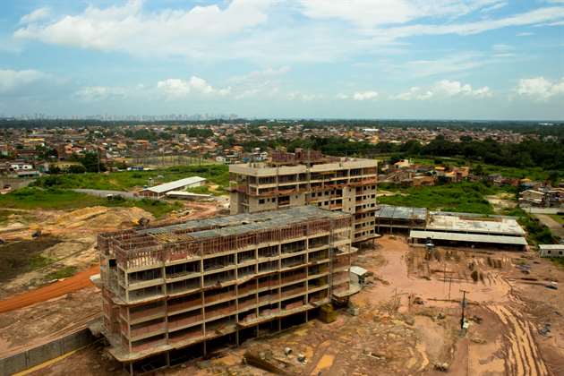 Início das obras | Jardim de Valencia – Apartamento	no  Parque Verde - Belém - Pará